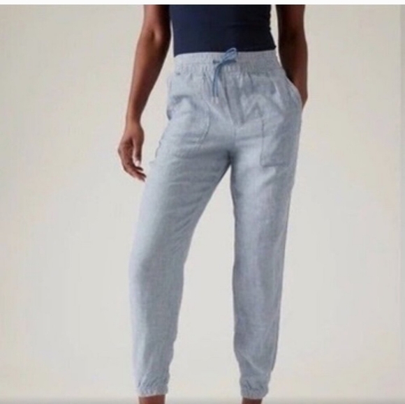 Athleta Retreat Linen Jogger - Picture 1 of 4